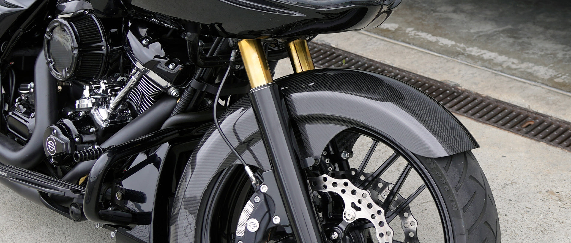 Carbon Fiber Front Fenders