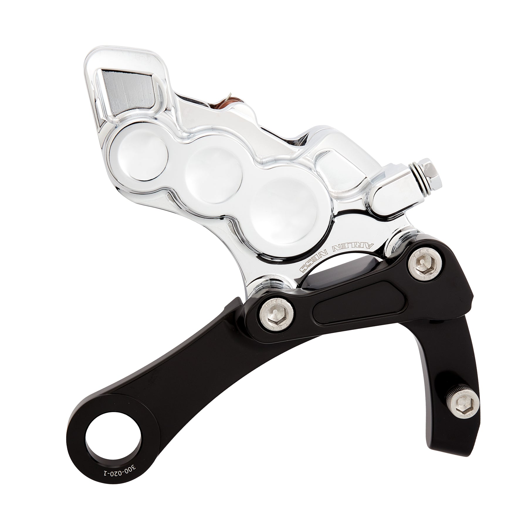 Rear 6-Piston Brake Caliper Kit M8 Softail, Chrome