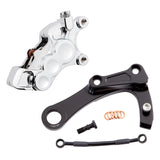 Rear 6-Piston Brake Caliper Kit M8 Softail, Chrome