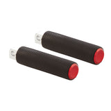 Knurled Footpegs, Red