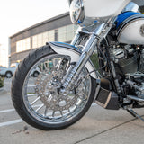 Method® Bagger Fork Guards, Chrome