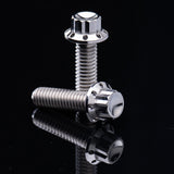 Primary Cover Titanium 12-Point Bolt Kits, Polished