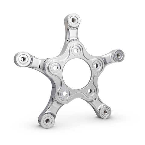 Chrome Spider Brake Rotor Adapter for Ness Wheels, 24-up FLT
