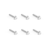 Titanium 12-Point Trap Door Bolt Kit, Polished