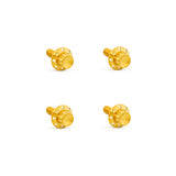 Titanium 12-Point Windshield Bolts for Road Glide, Gold