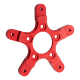 FLT Brake Rotor Adapter for Ness Wheels, Red