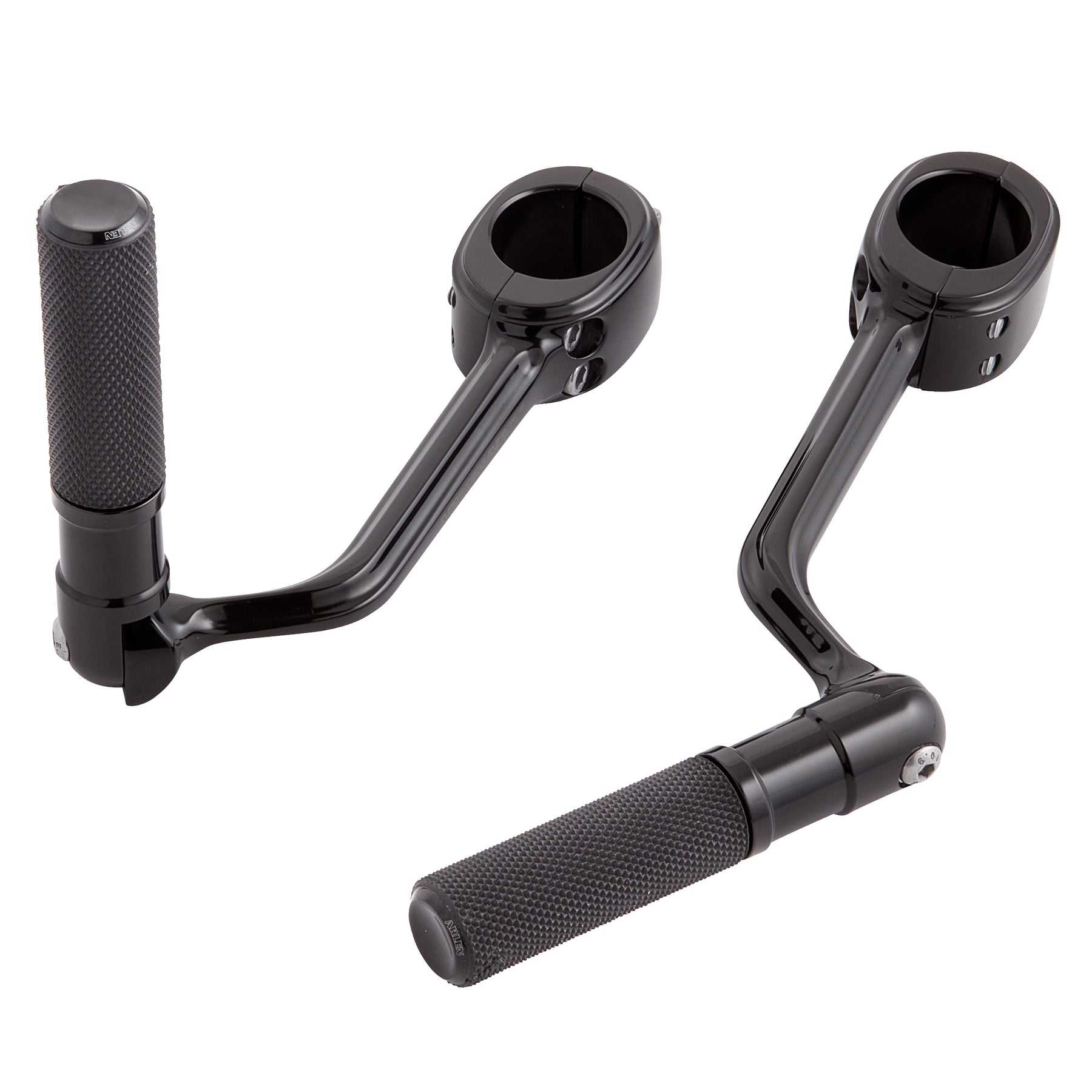 Forged Highway Pegs, Black