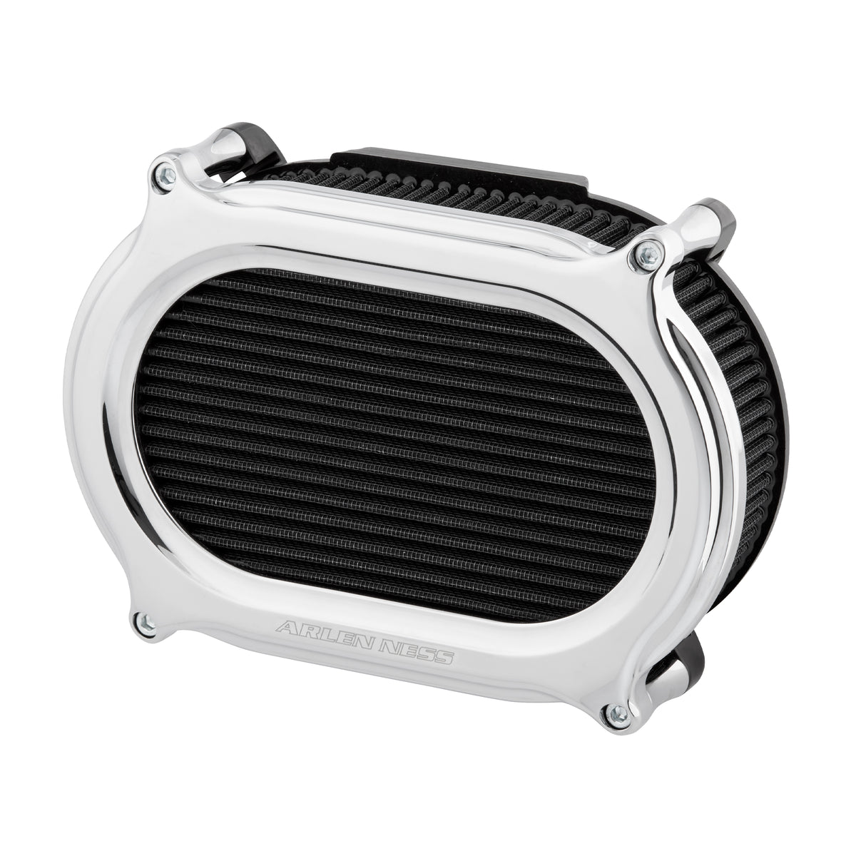 Stage 2 Oval Upgrade Air Filter, Chrome – ArlenNess