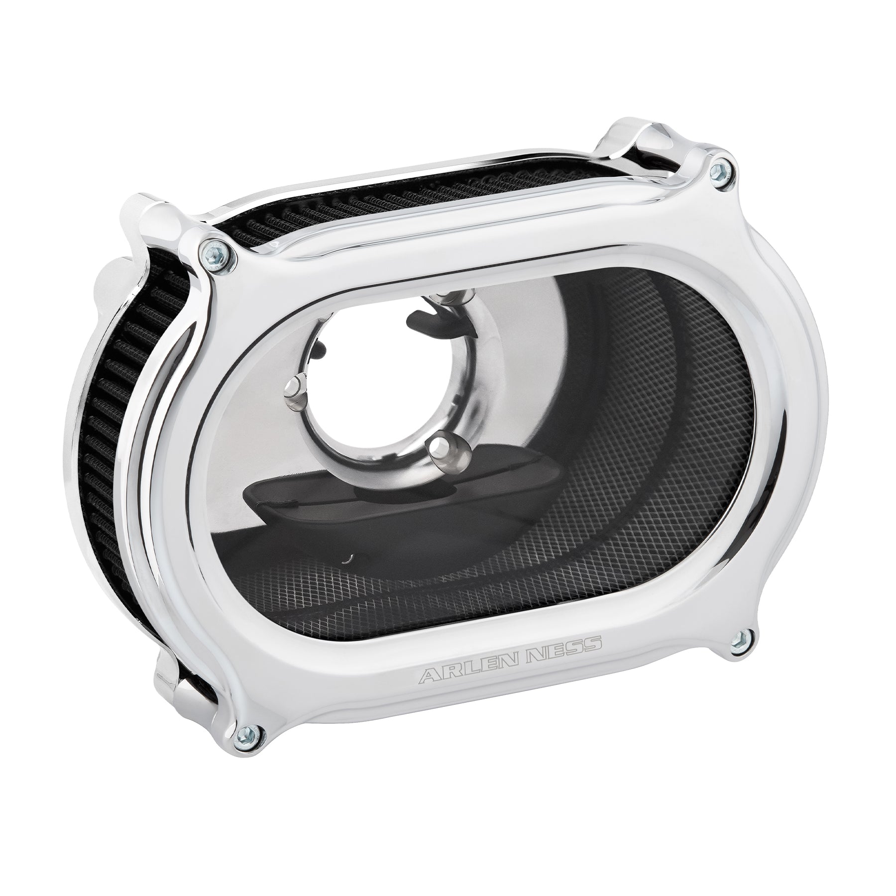 Method Oval Air Cleaner, Chrome