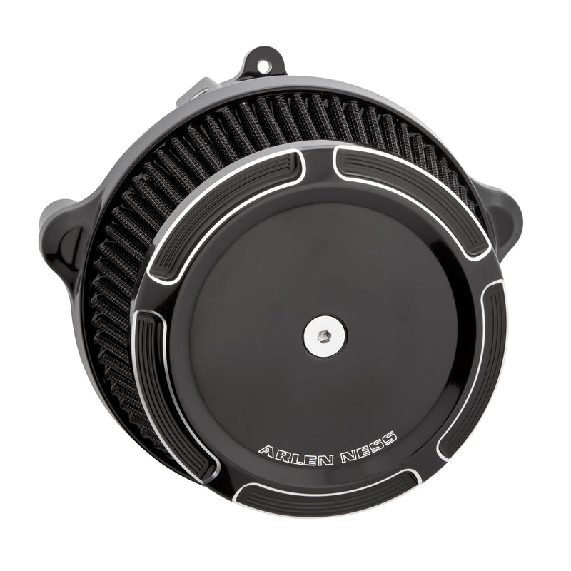 Beveled Stage 1 Big Sucker® for 24-up Touring / 25 Softail Black