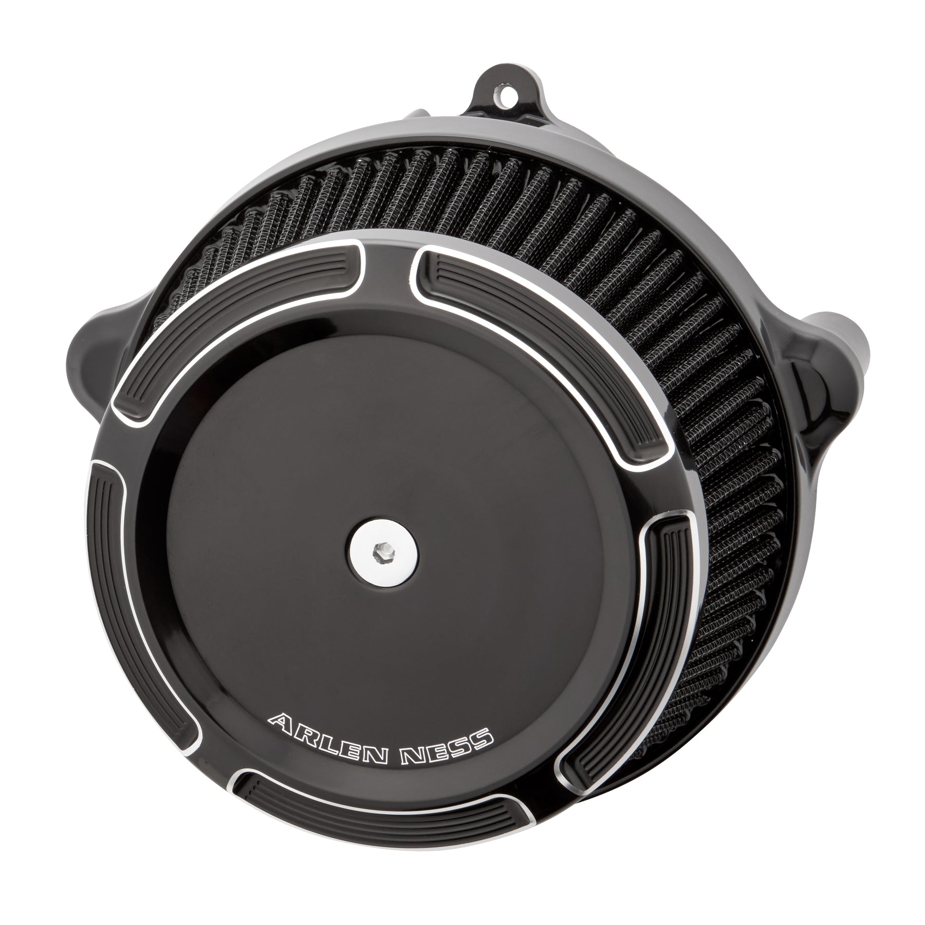 Beveled Stage 1 Big Sucker® for 24-up Touring / 25 Softail Black