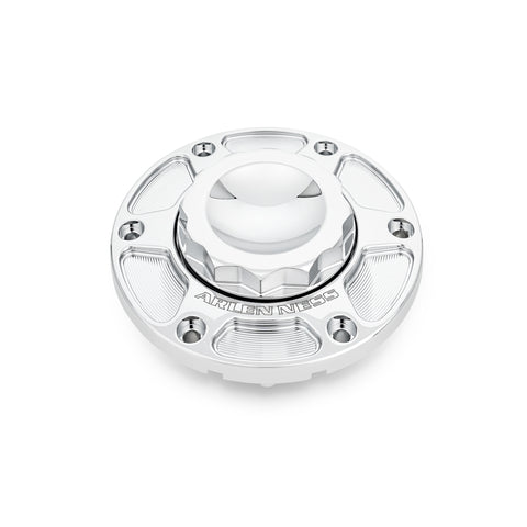12-Point Gas Caps for 2024-up Touring, Chrome