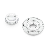 12-Point Gas Caps for 2024-up Touring, Chrome