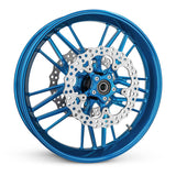 Spider Brake Rotor, Blue