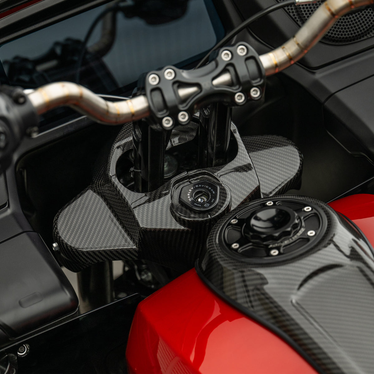 Carbon Fiber Fork Cover | 2024-2026 Road Glide | Arlen Ness
