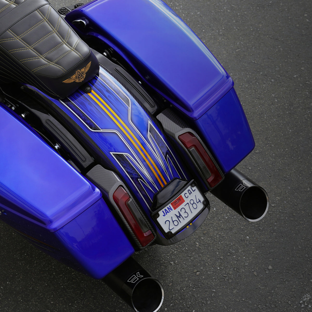 Carbon Fiber Tail Light Covers, 2024-2026 Touring – ArlenNess