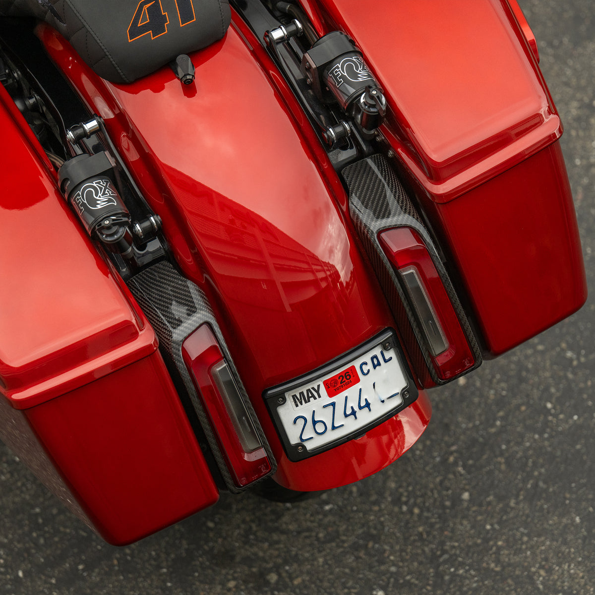 Carbon Fiber Tail Light Covers, 2024-2026 Touring – ArlenNess