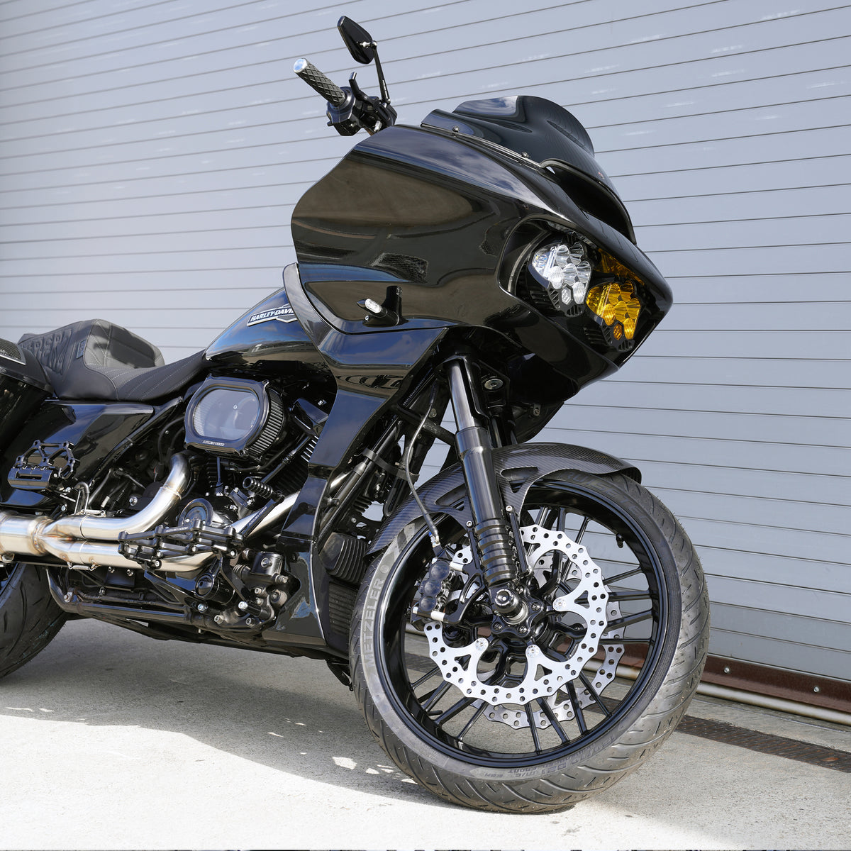 Front Fender Arlen Ness 21 In。39/49 Pro Short Steel Front Fender - 06-766 Arlen Ness 21 in. 39/49 Pro Short Steel Front Fender - 06-766 Arlen Ness 21\" Wheel Front Fender Brackets for Harley Touring 2014