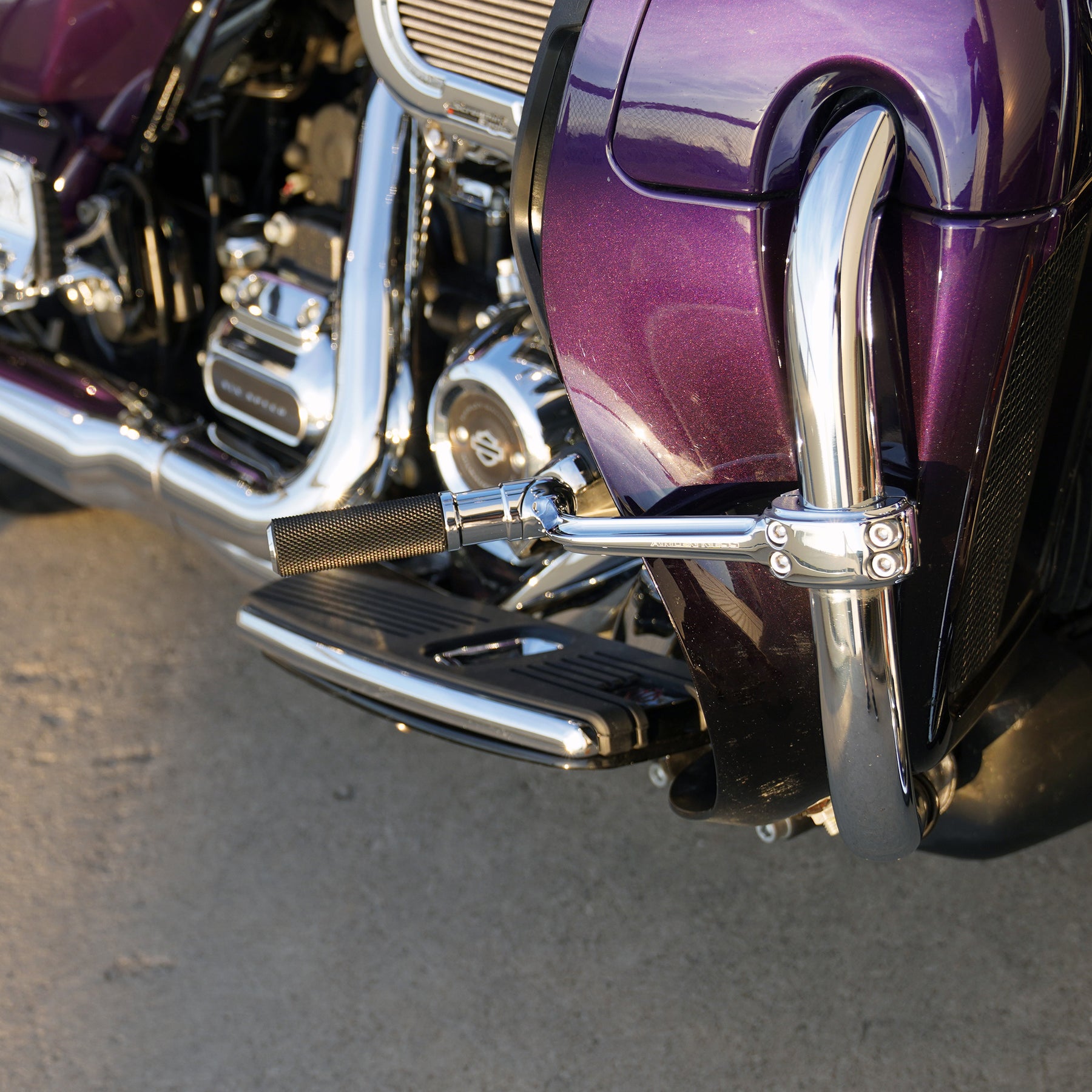 Forged Highway Peg Mounts, Chrome