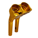 Method® Bagger Kickback Risers, Gold