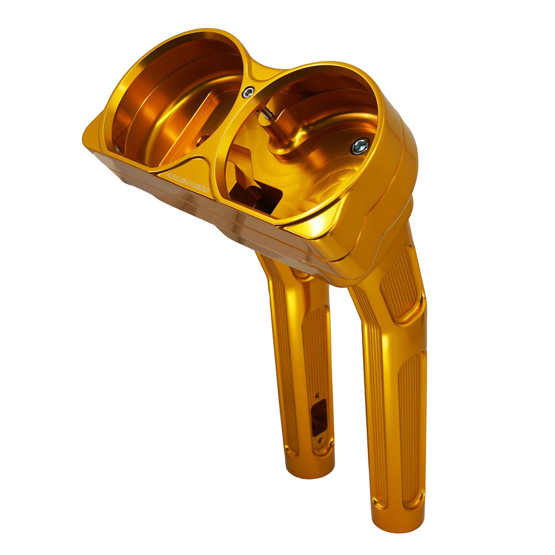 Method® Bagger Kickback Risers, Gold