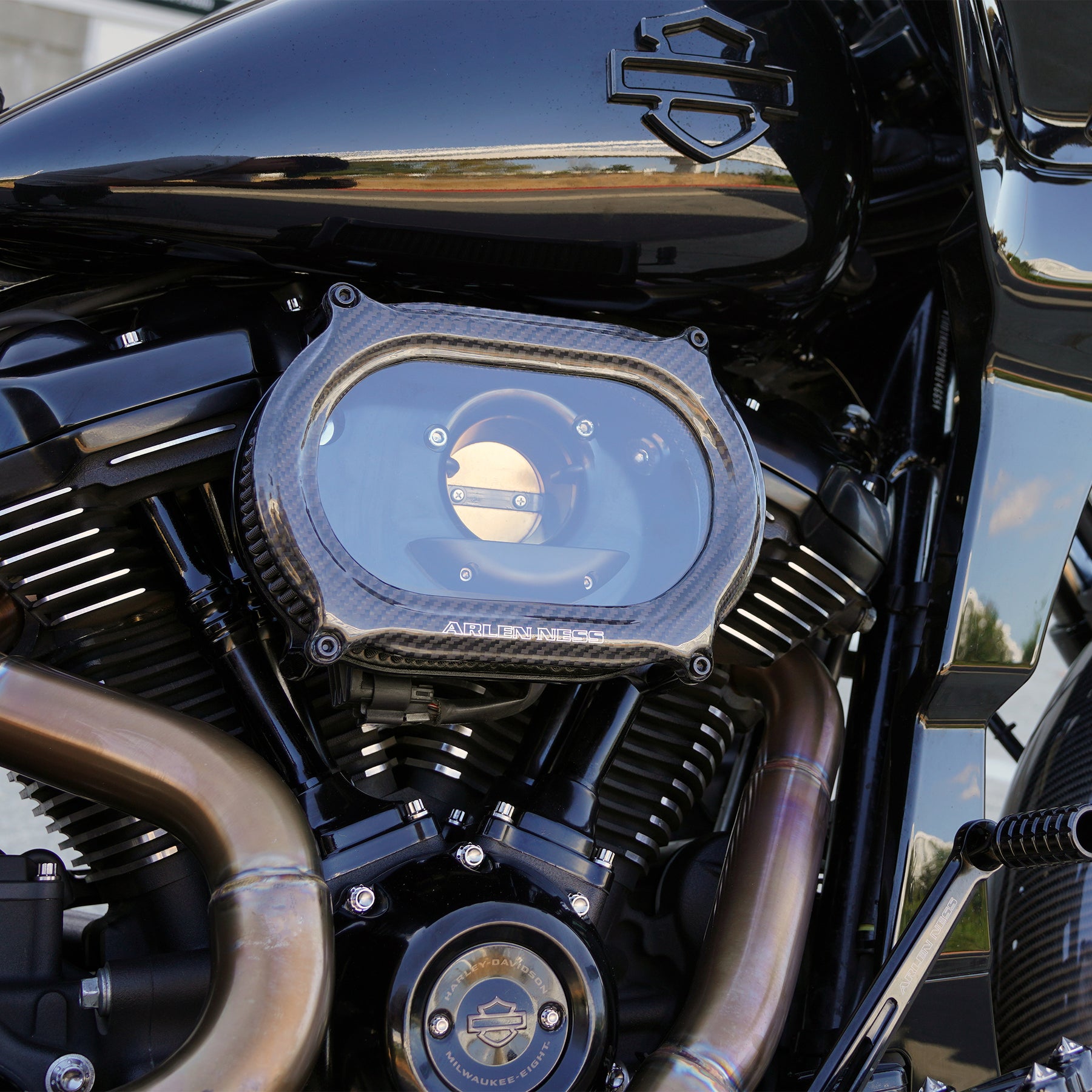 Method Oval Air Cleaner, Carbon Fiber