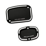 Slot Track Master Cylinder Cover Set, Black