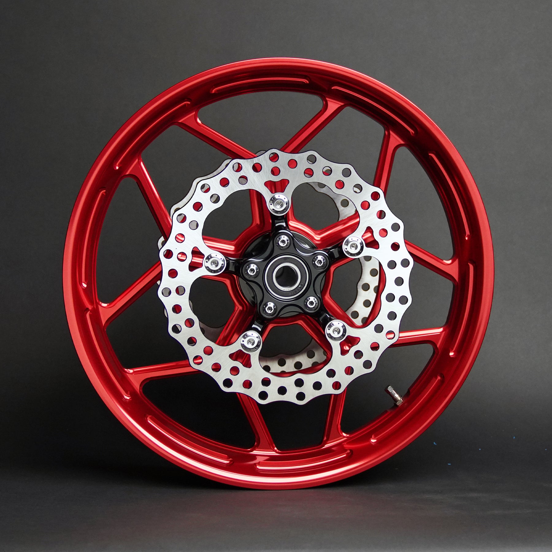 Speed 5 Forged Wheels, Red