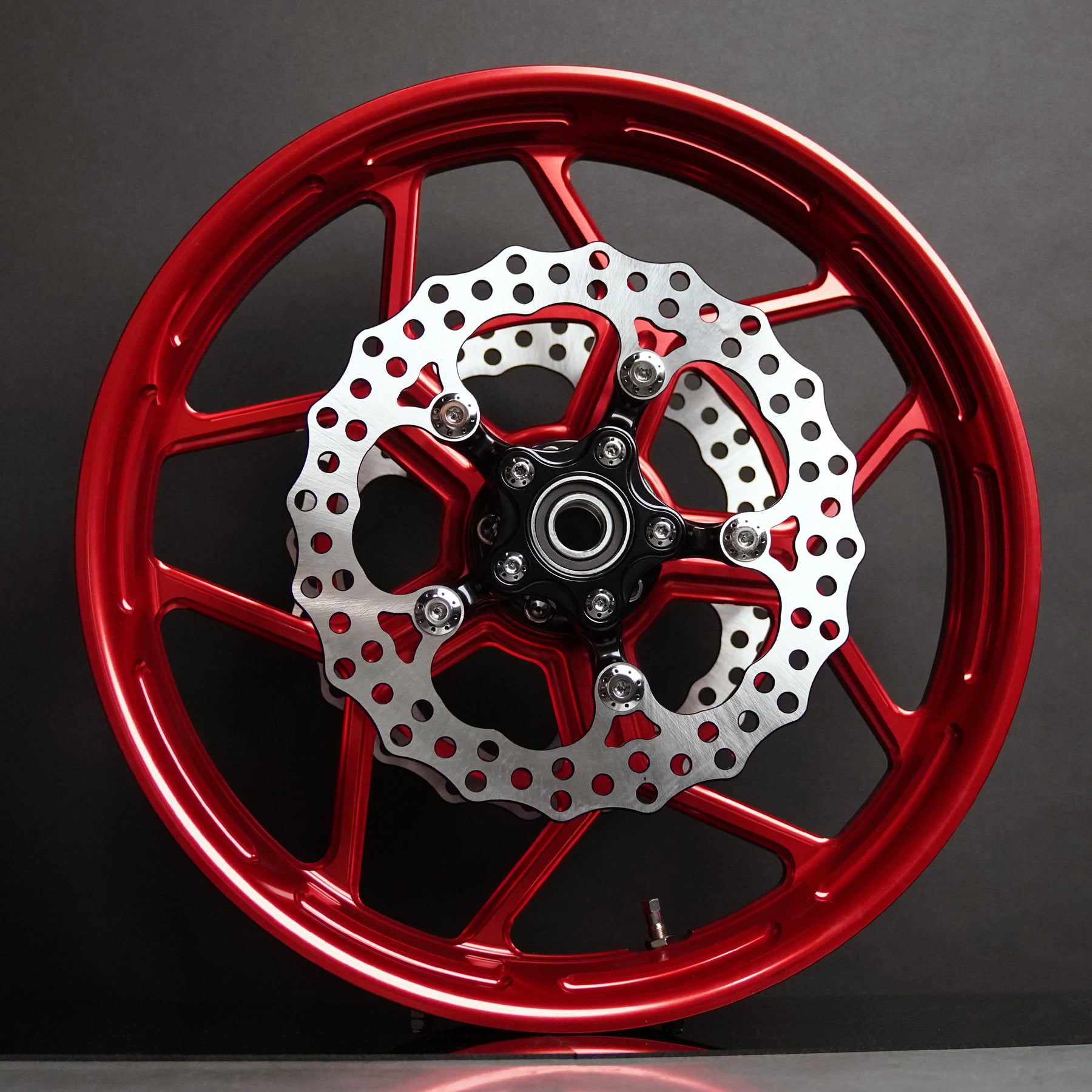 Speed 5 Forged Wheels, Red