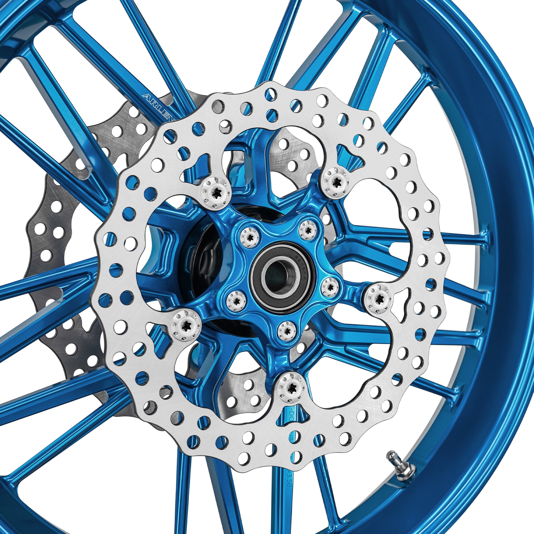 Spider Brake Rotor, Blue