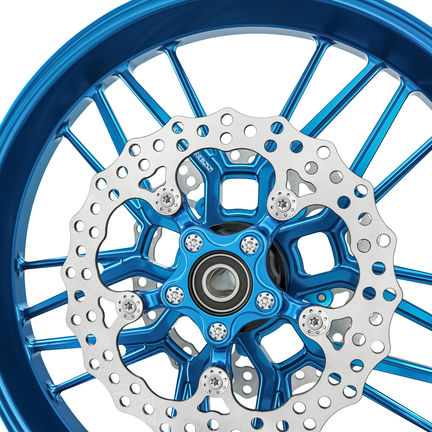Spider Brake Rotor, Blue