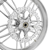 Chrome Spider Brake Rotor Adapter for Ness Wheels, 24-up FLT