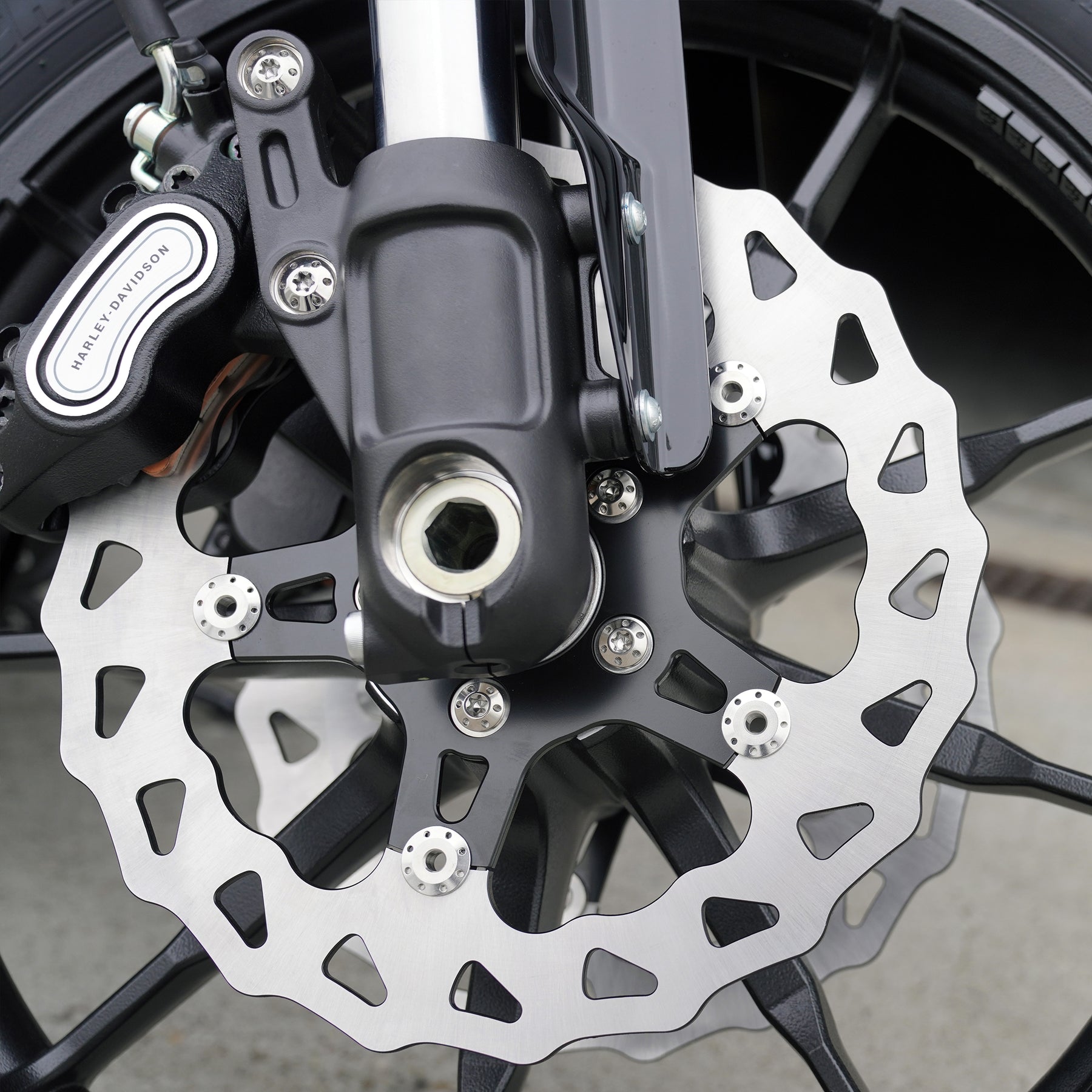 Titanium Rotor Bolts Kits, Polished