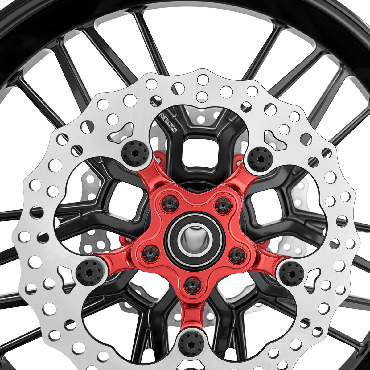 Titanium Floating Rotor Bolts, FLT Touring / Black – ArlenNess
