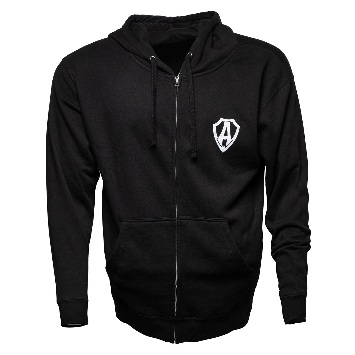 Legacy Zip Hoodie, Black – ArlenNess