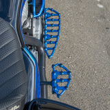 Ness-MX Passenger Floorboards for Indian, Blue