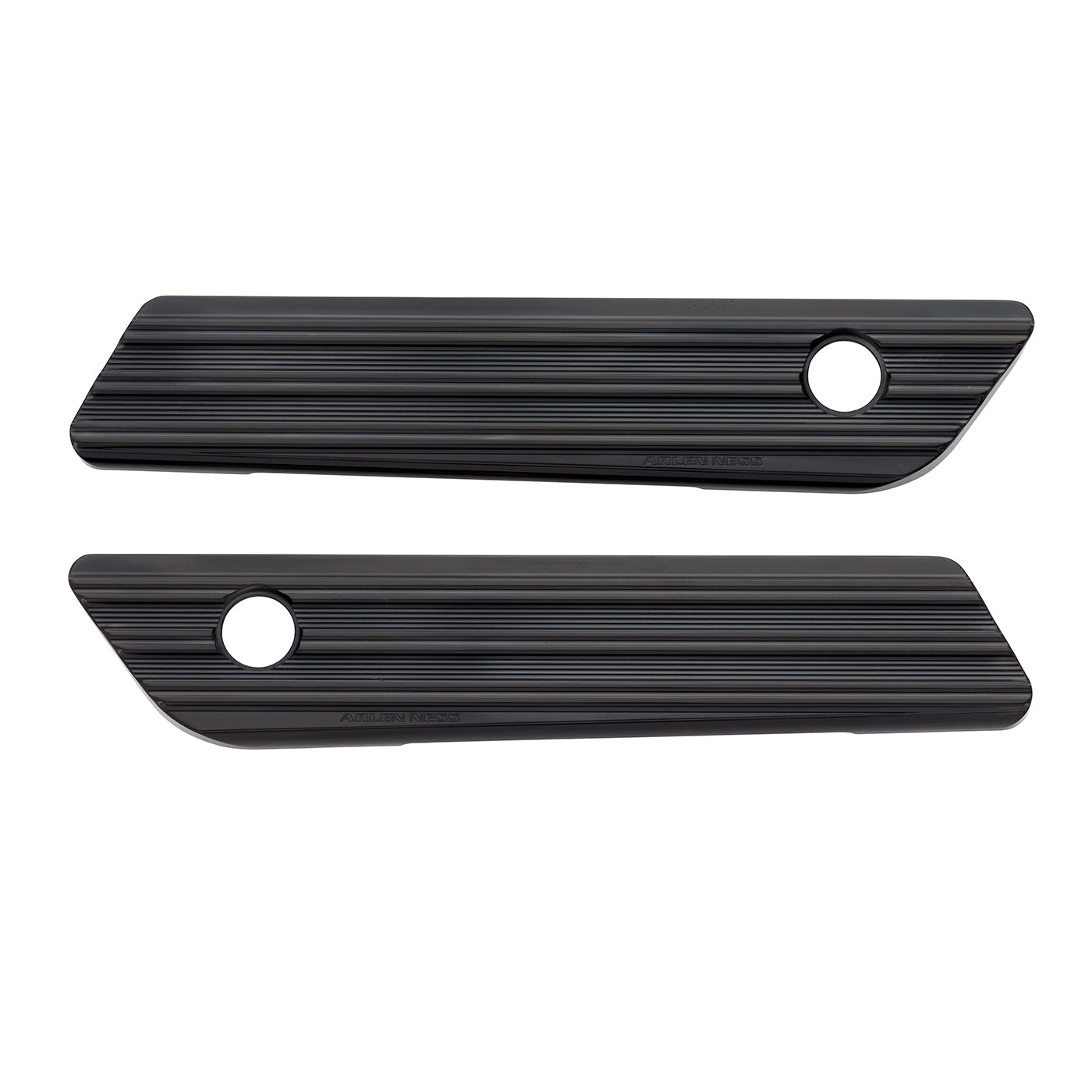 10-Gauge® Saddlebag Latch Covers, All Black 14-2023 FLT