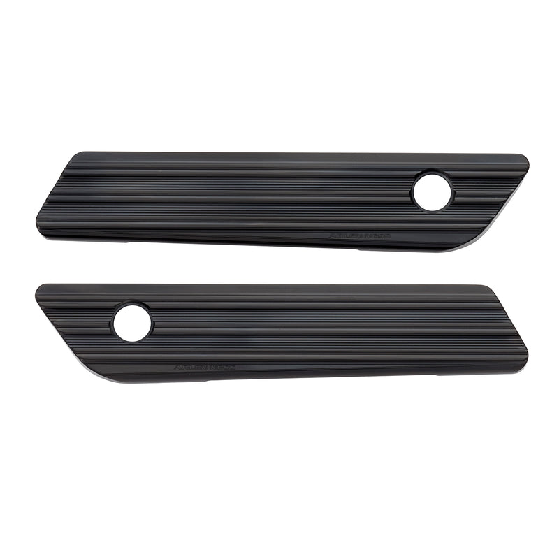 10-Gauge® Saddlebag Latch Covers, All Black 14-2023 FLT