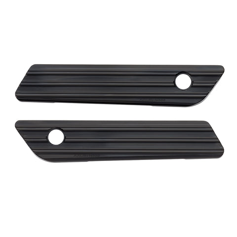 10-Gauge® Saddlebag Latch Covers, All Black 14-2023 FLT