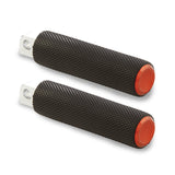 Knurled Footpegs, Orange