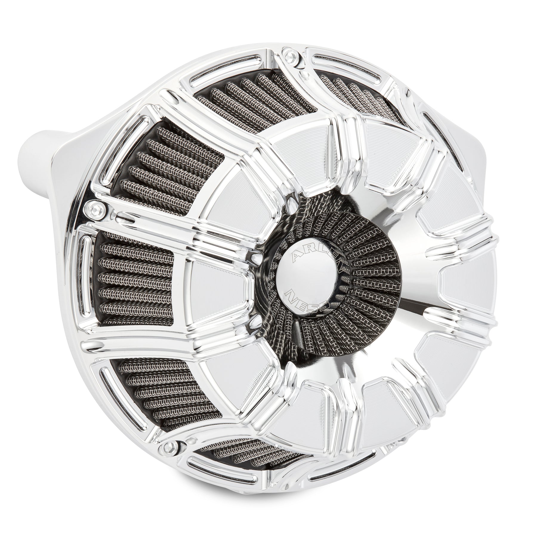 10-Gauge® Inverted Series Air Cleaner, Chrome