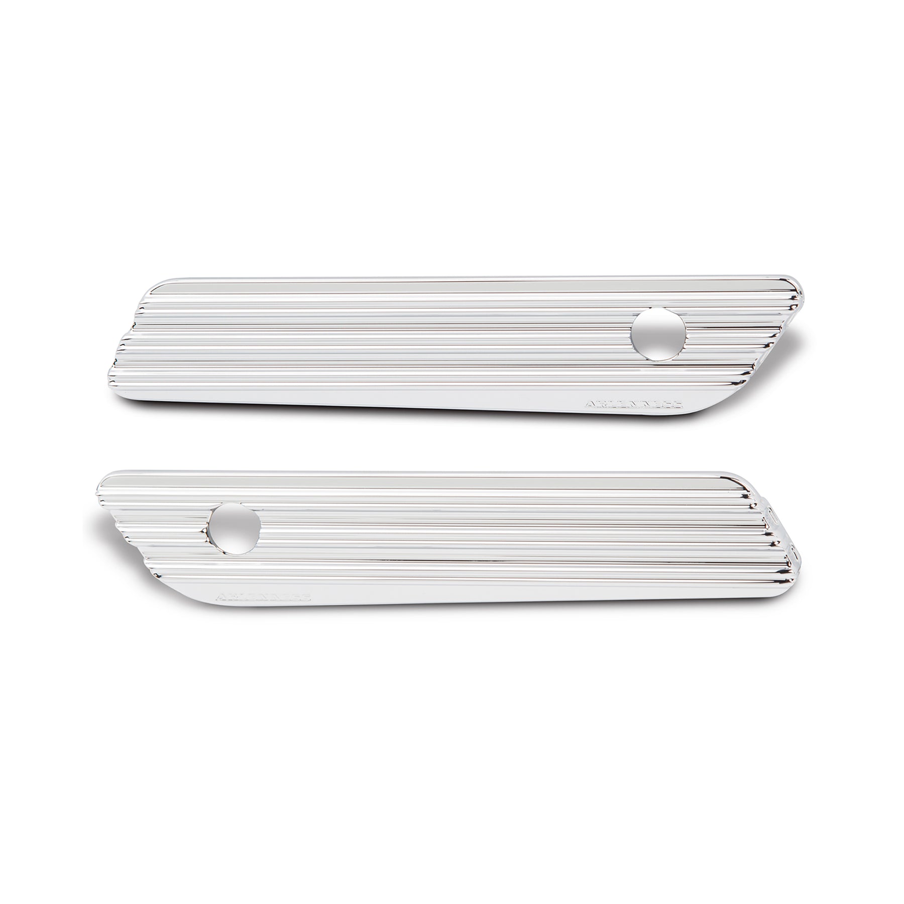 10-Gauge® Saddlebag Latch Covers, Chrome 14-2023 FLT