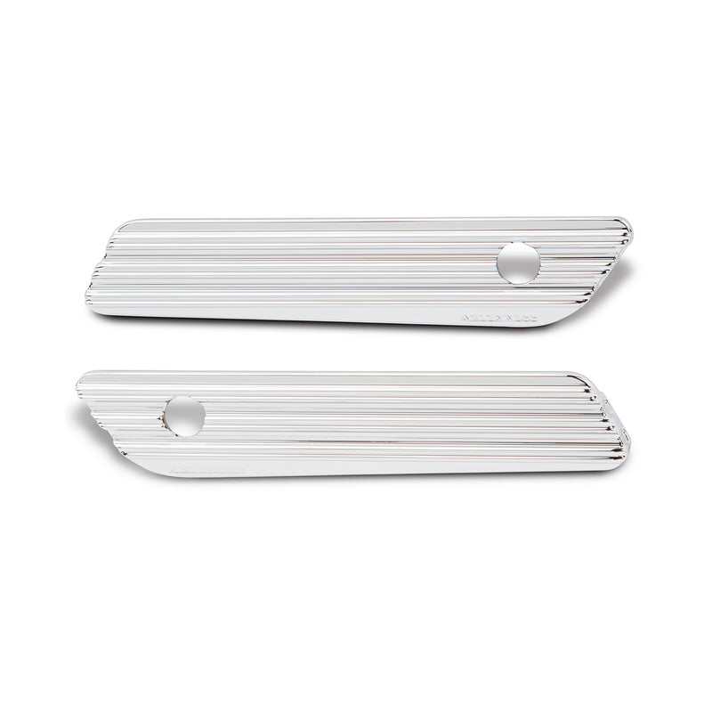 10-Gauge® Saddlebag Latch Covers, Chrome 14-2023 FLT
