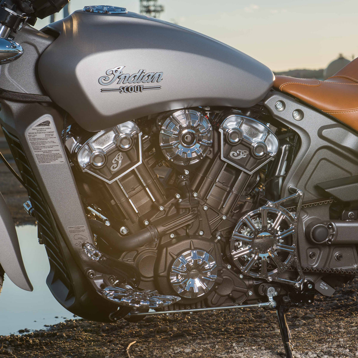 Indian scout ignition cover hot sale