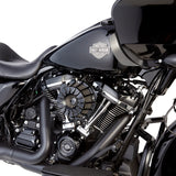 15-Spoke Inverted Series Air Cleaner, Black