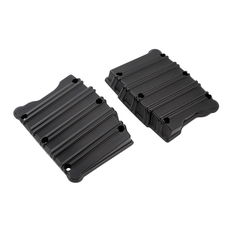 10-Gauge® Twin Cam Rocker Box Covers, All Black