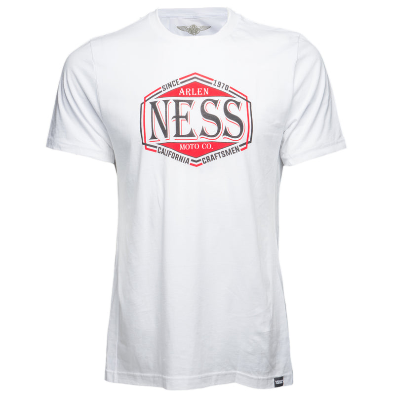 Ness Moto T-Shirt, White