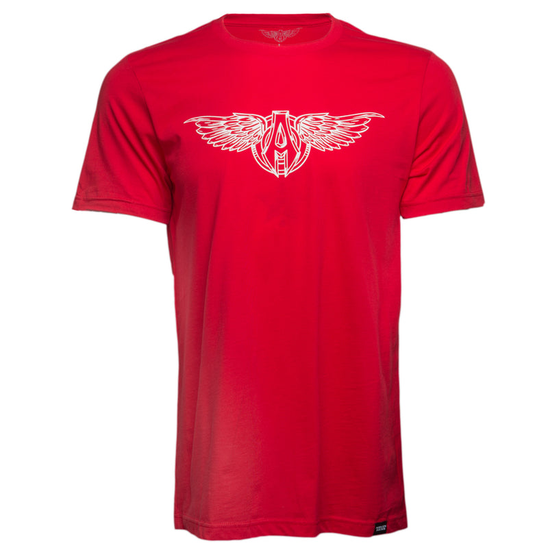 Sporty Wings T-Shirt, Red