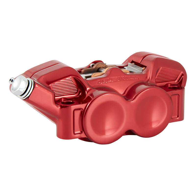 Radial Brake Calipers 100mm, Red