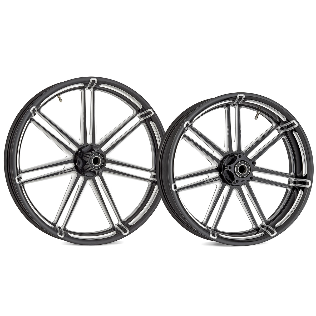 7-Valve Forged Wheels, Black – ArlenNess